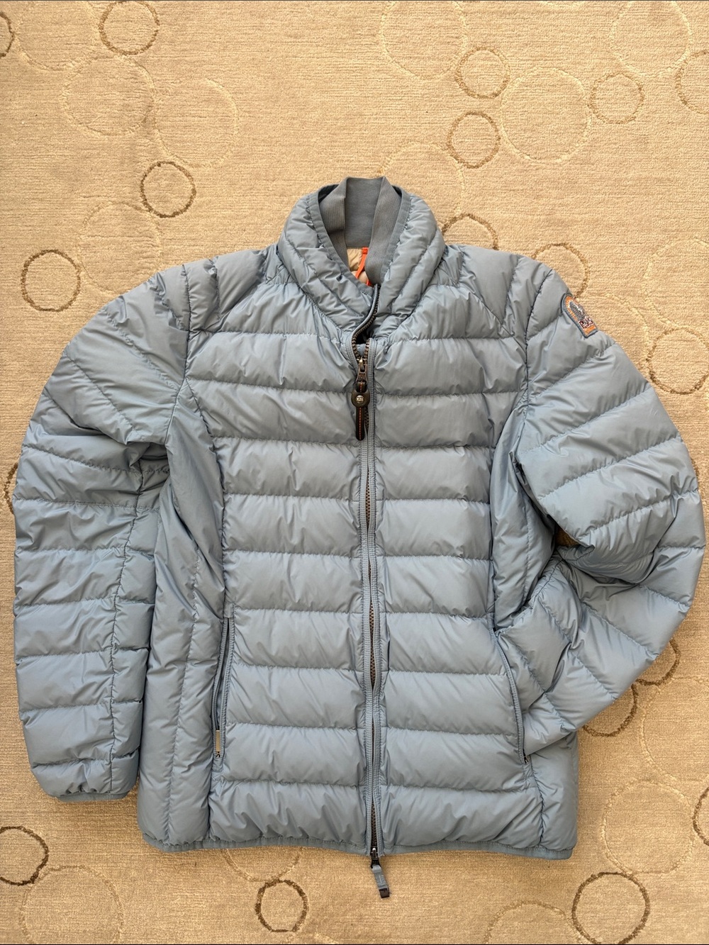 Parajumpers Womens Light Blue Quilted Puffer Jacket